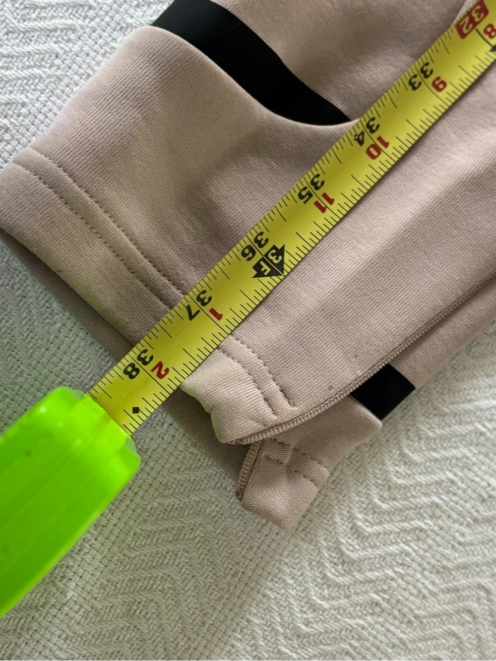 adidas Men's Taupe Joggers with Black Trim
